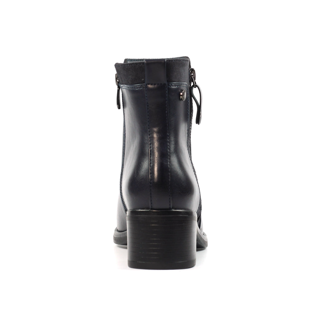 Chambers Navy Ankle Boot