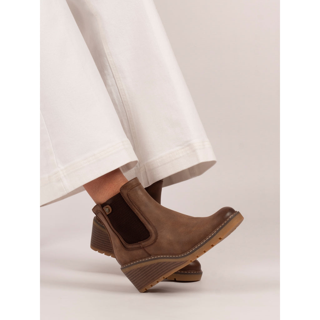 Connie Brown Ankle Boot
