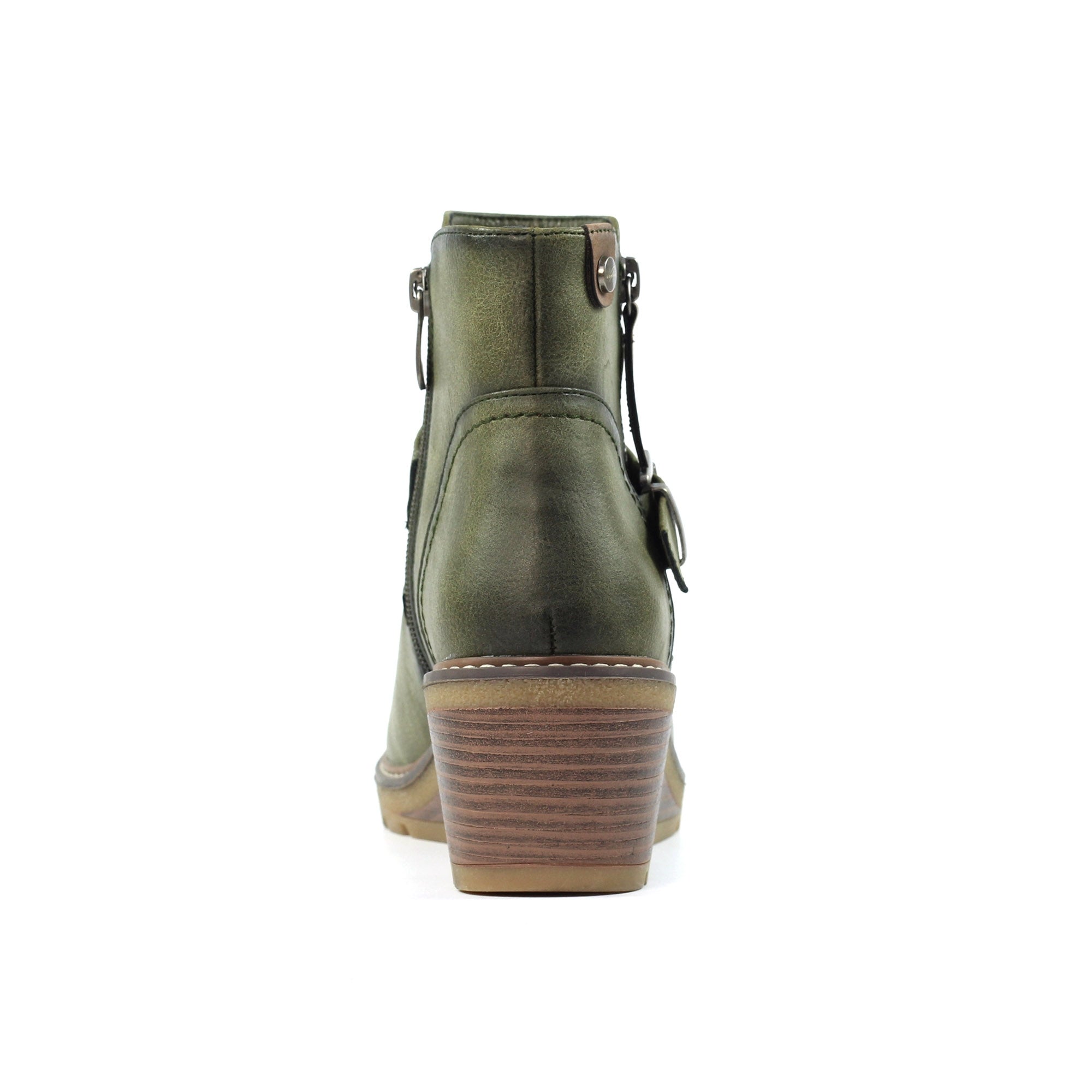 Cruz Green Ankle Boot