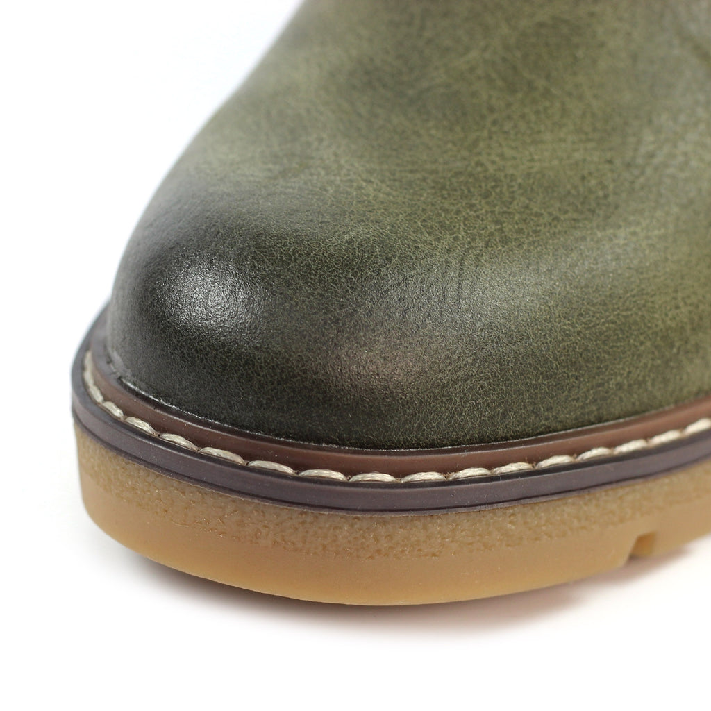 Cruz Green Ankle Boot