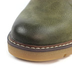 Cruz Green Ankle Boot