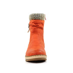 Deborah Orange Waterproof Boot