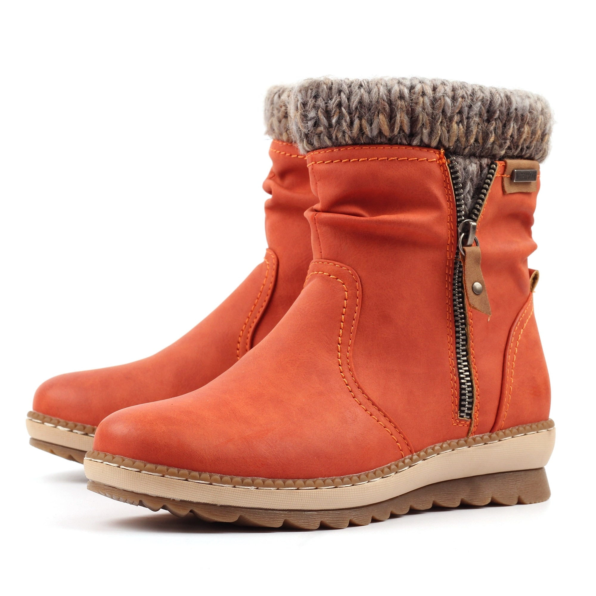Deborah Orange Waterproof Boot