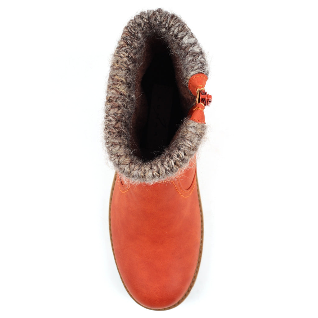 Deborah Orange Waterproof Boot