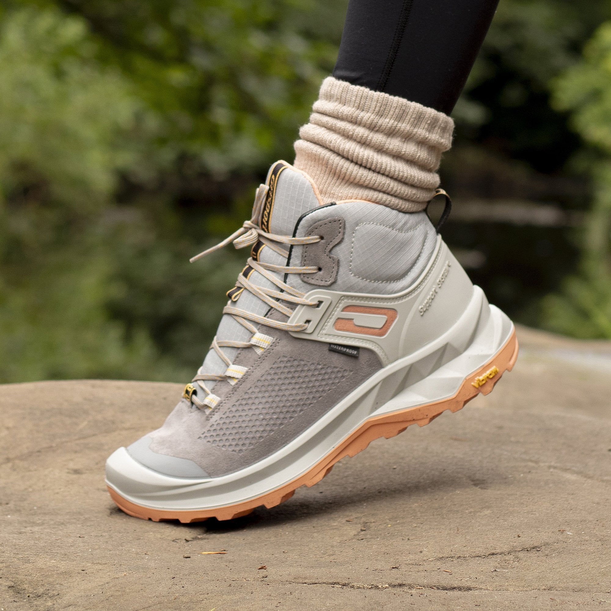 Lady Terra Light Grey Walking Boot