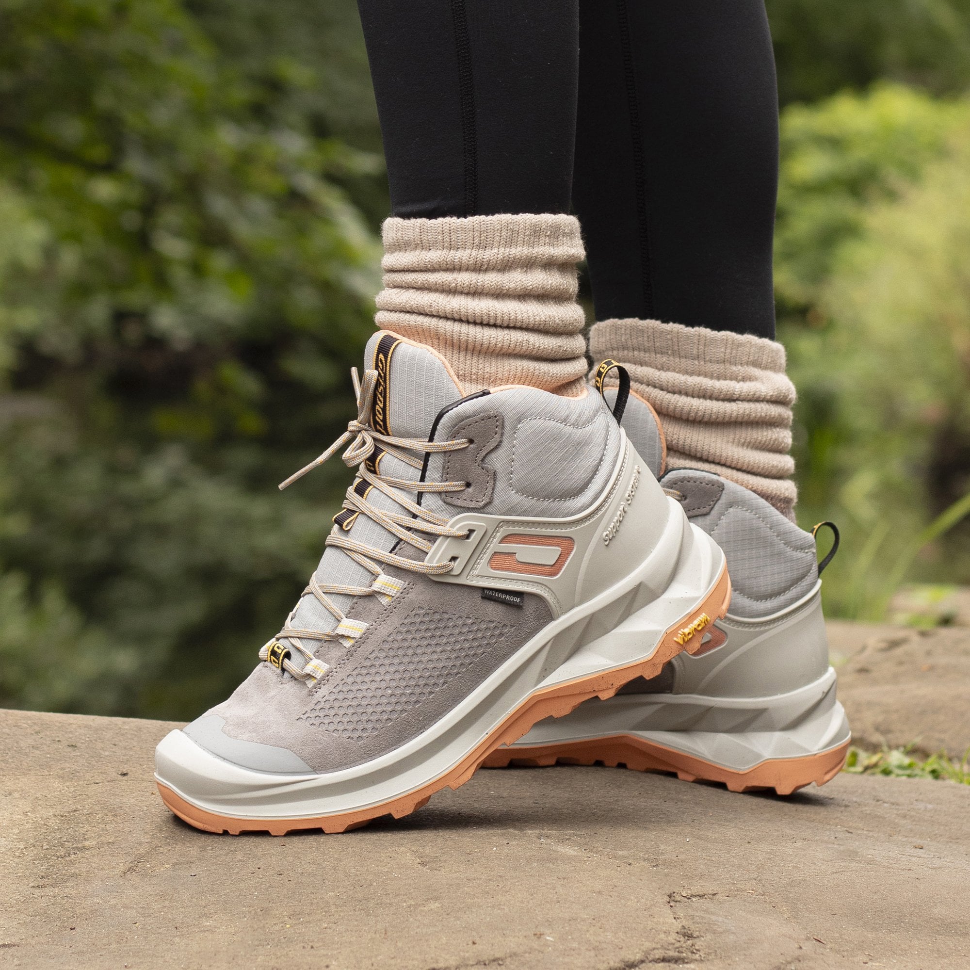 Lady Terra Light Grey Walking Boot