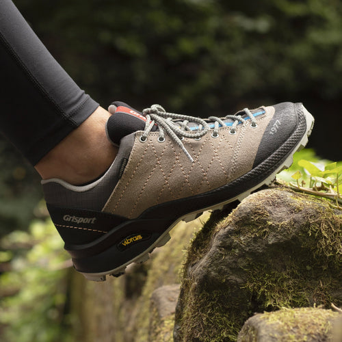 Lady Treviso Light Grey All Grip Walking Shoe