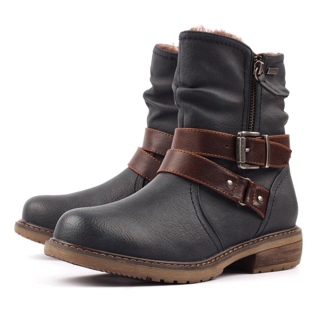 Chime III Navy Waterproof  Boot