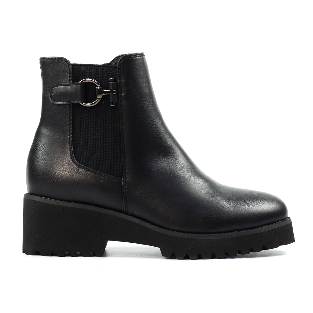 Union Black Ankle Boot
