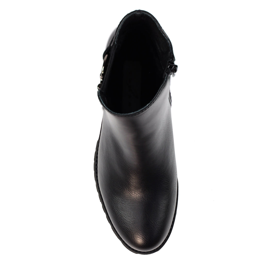 Union Black Ankle Boot