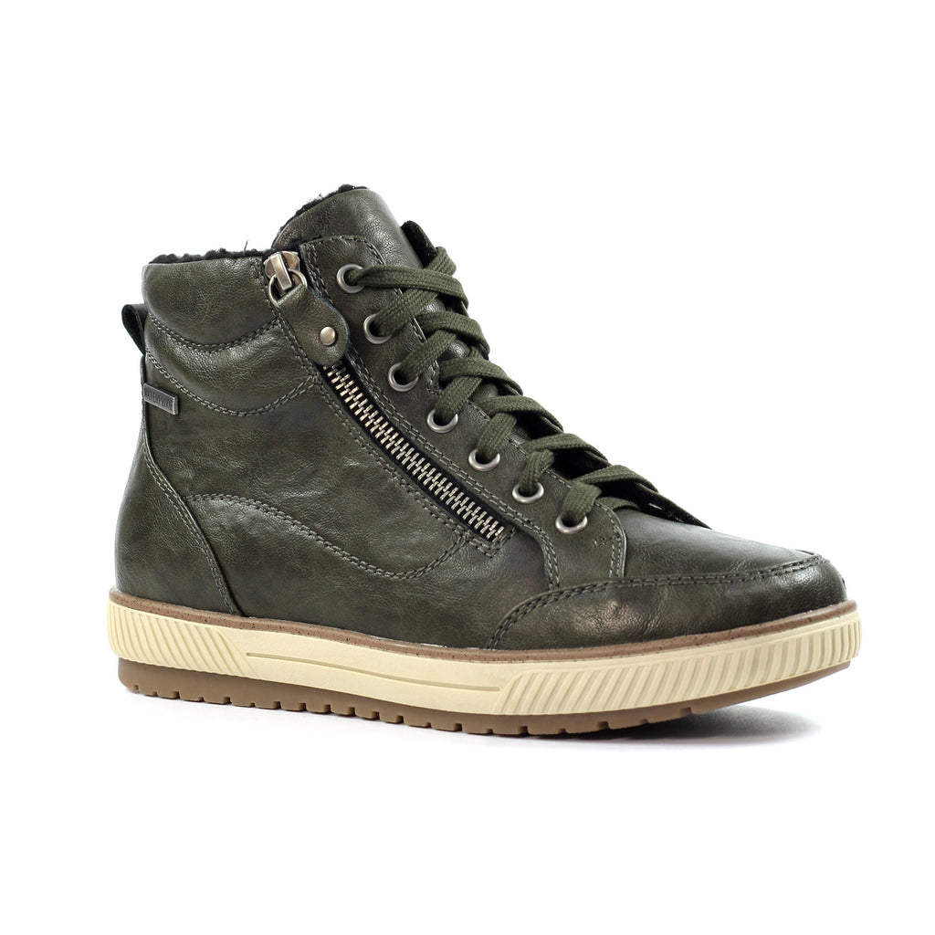 Tammy Olive Waterproof  Ankle Boot