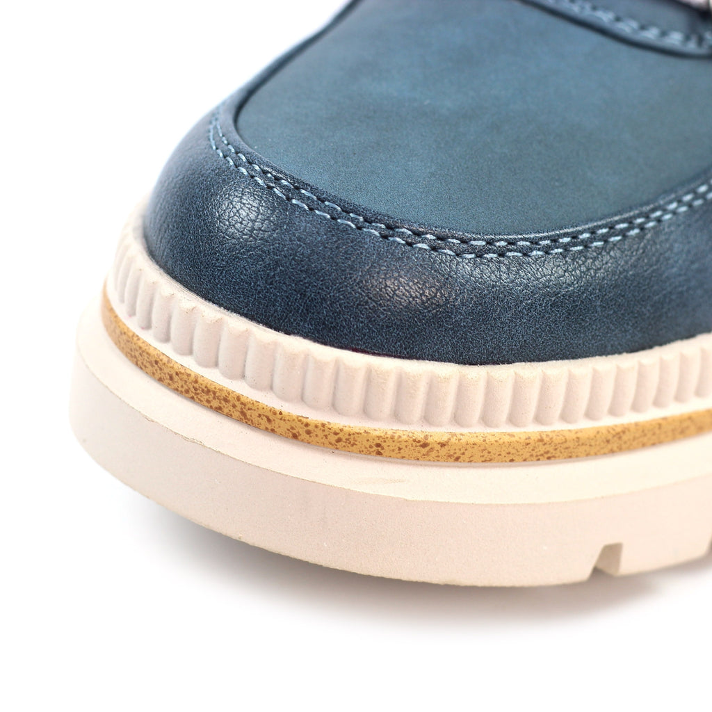 Evelyn Mid Blue Waterproof  Boot