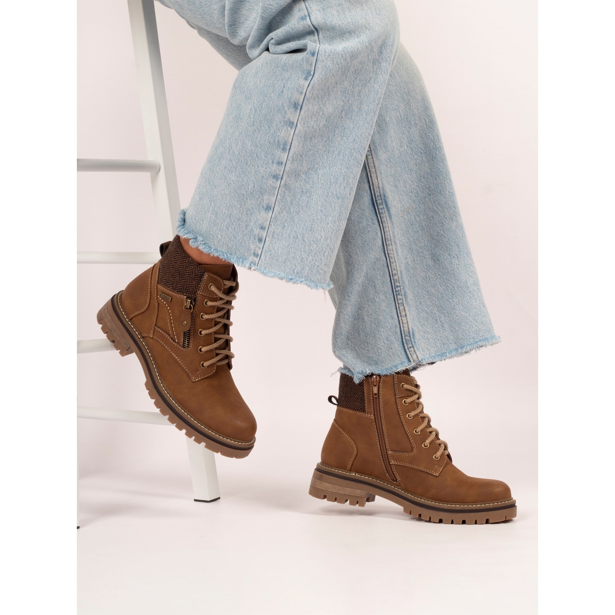 Caramel Tan Waterproof Boot