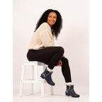 Prairie Navy Ankle Wellington