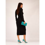 Abby / Amy Green Clutch Bag