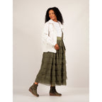 Cruz Green Ankle Boot