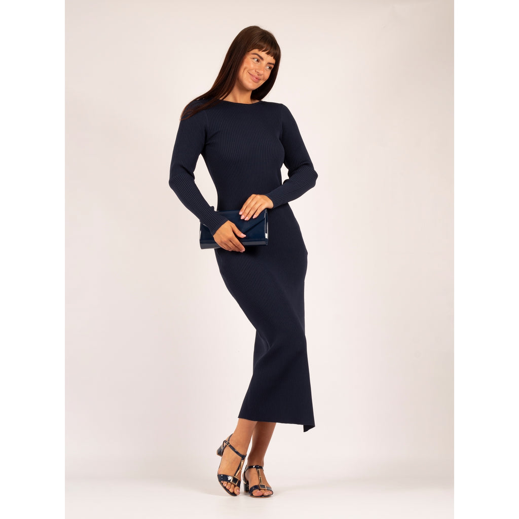 Blaze Navy Patent Sandal