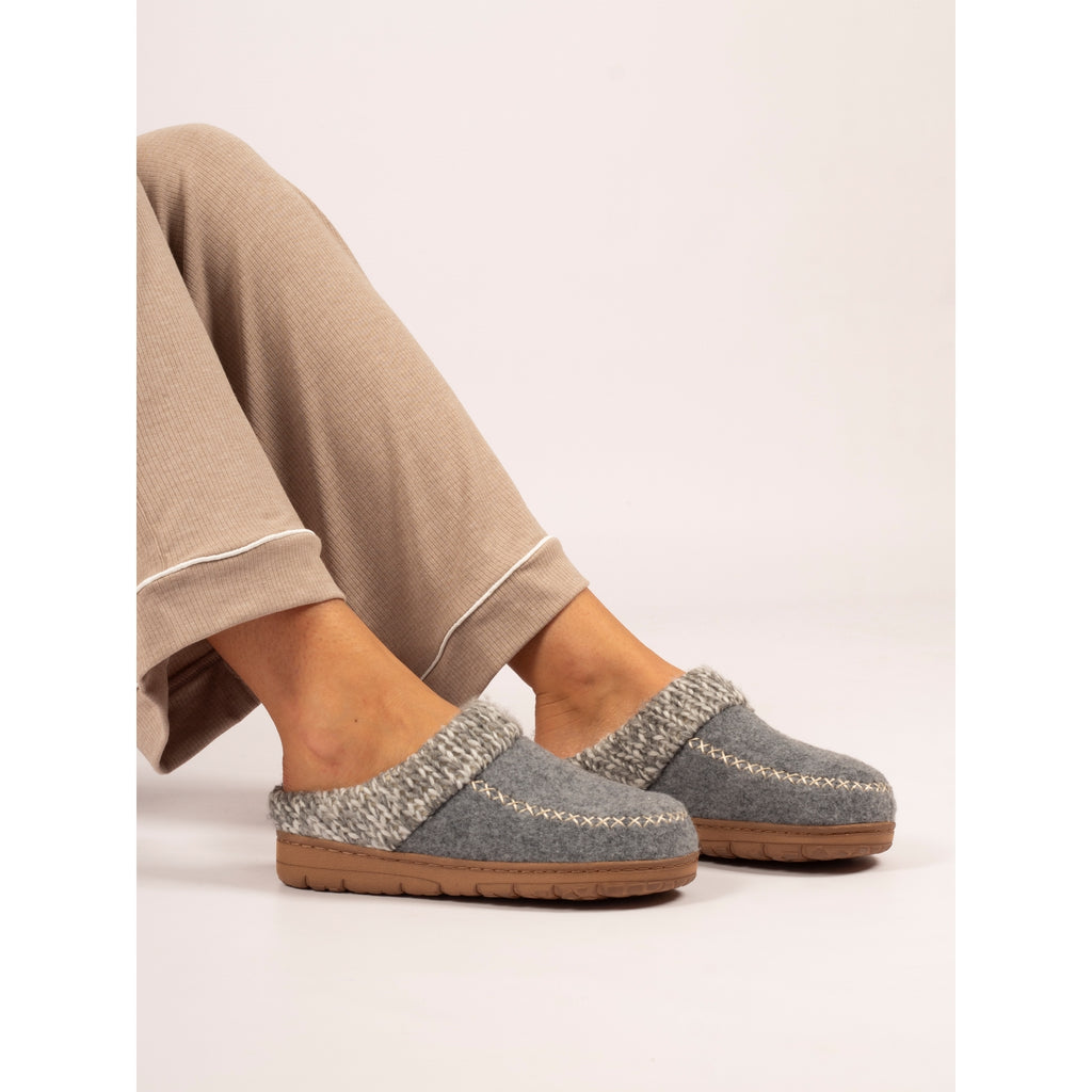 Albany Grey Boxed Slipper