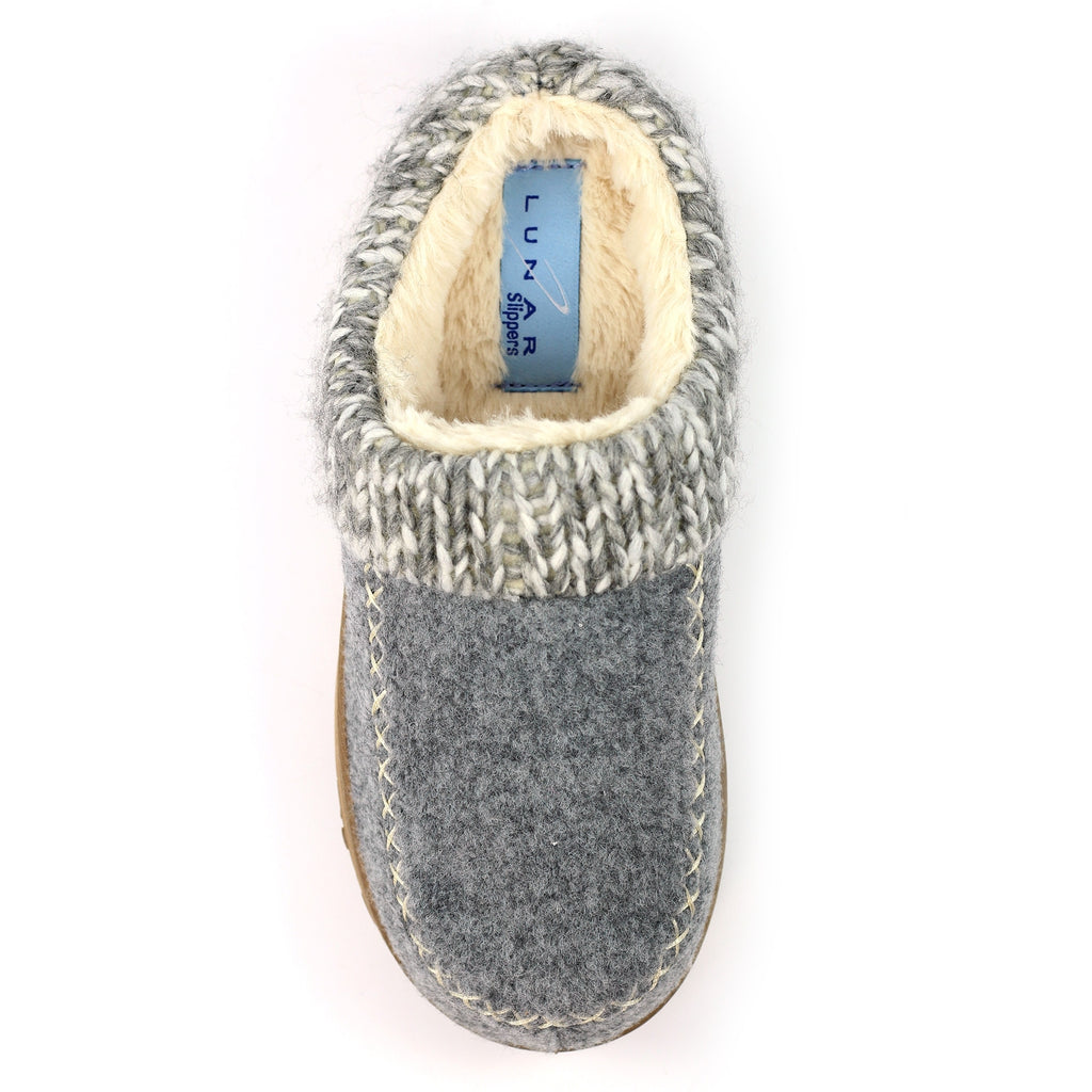 Albany Grey Boxed Slipper