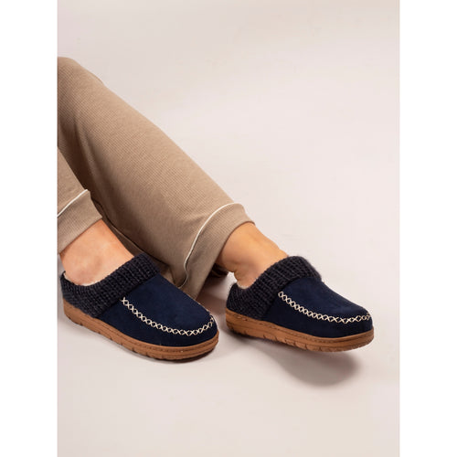 Albany Navy Boxed Slipper