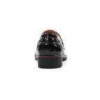 Titan Black Patent Shoe