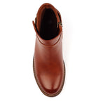 Demure Tan Ankle Boot