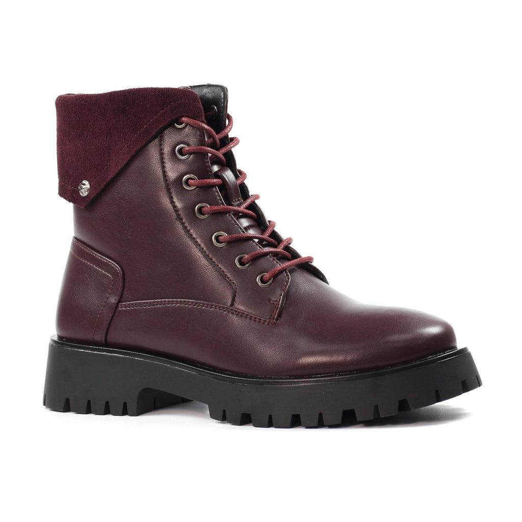 Dante Burgundy Ankle Boot