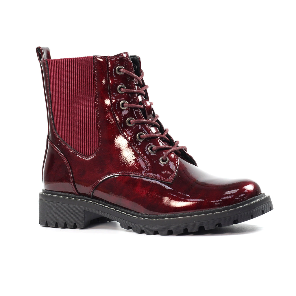 Alexis Burgundy Ankle Boot