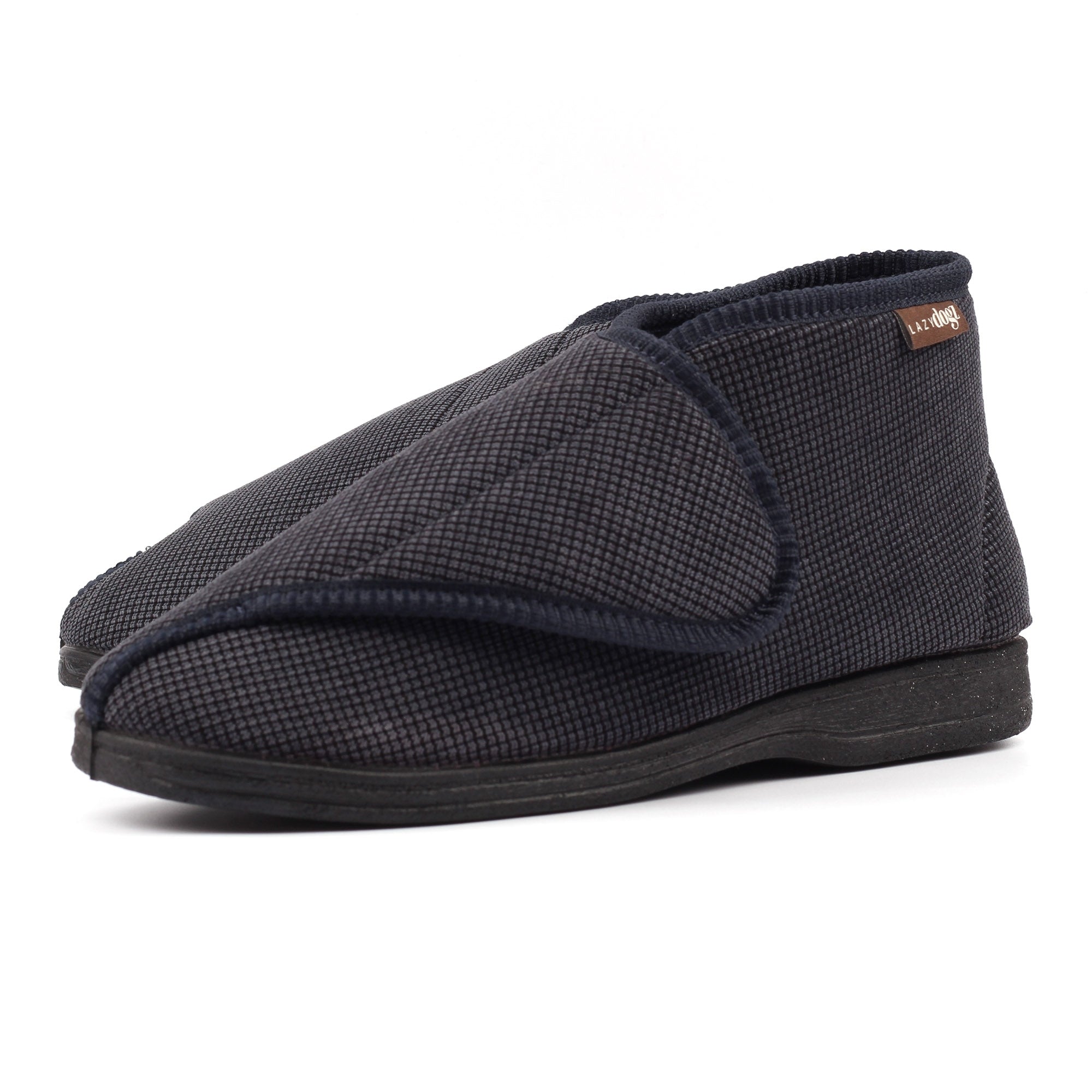 Drake II Navy Bootee Slipper