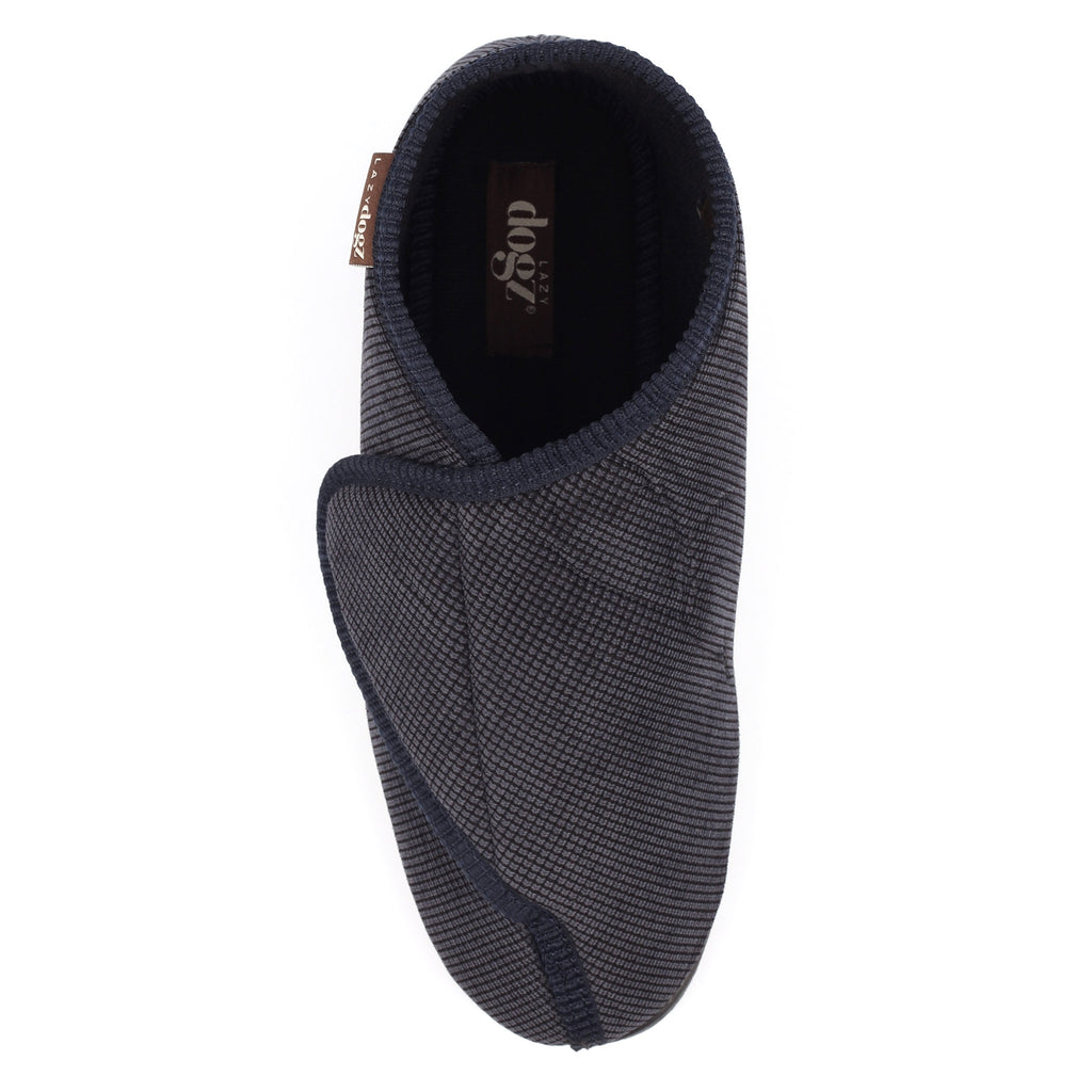 Drake II Navy Bootee Slipper