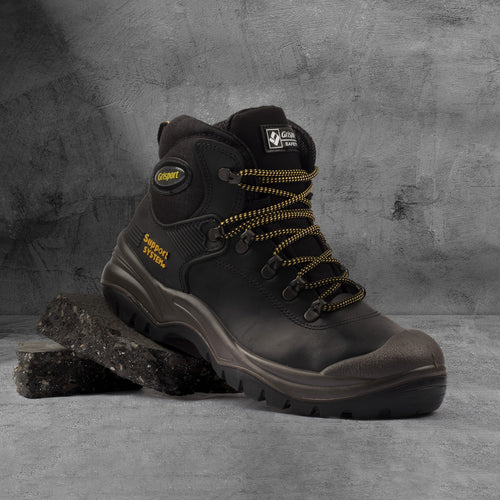 Contractor Black Safety Boot