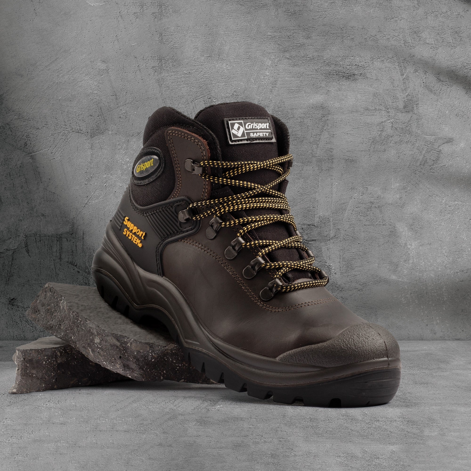 Contractor Brown Safety Boot