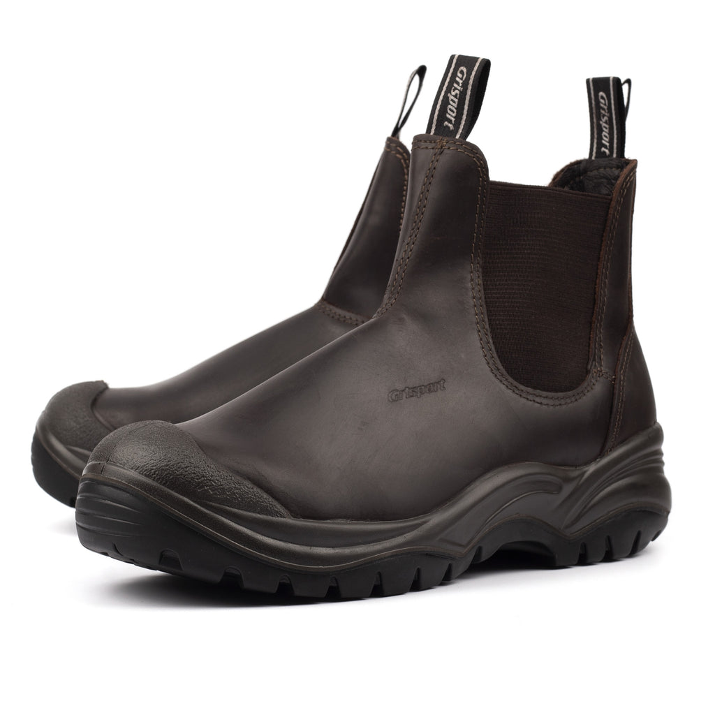 Chukka Brown Safety Boot