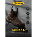 A4 Chukka Safety Boot Showcard