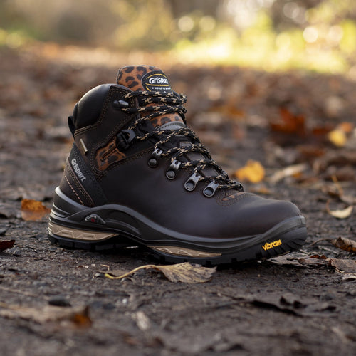 Lady Glide Animal Print Hiking Boot