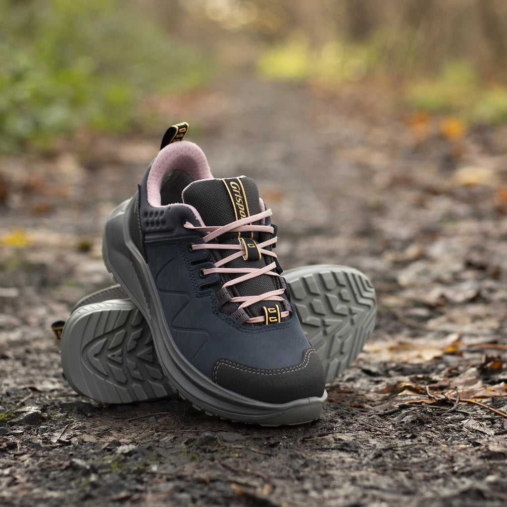 Lady Horizon Navy Walking Shoe