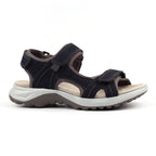 Lazy Dogz Riviera Navy Leather Sandal