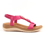 Kay Fuchsia Sandal
