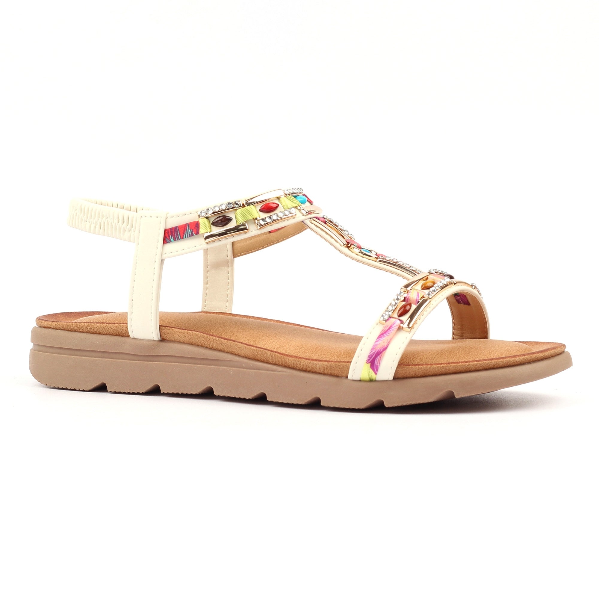 Drift White Sandal