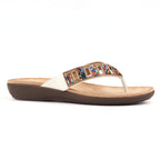 Abigail II White Sandal