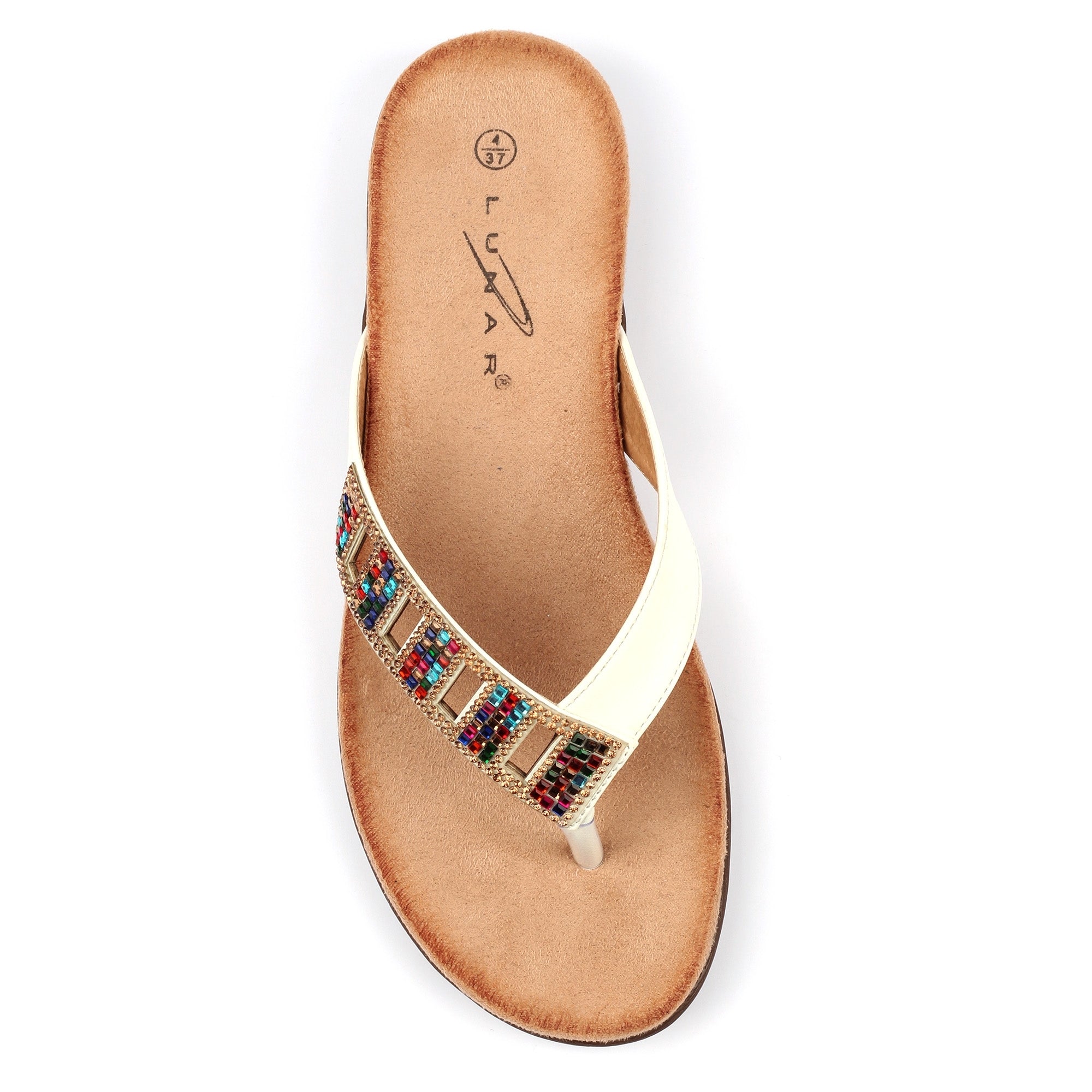 Abigail II White Sandal