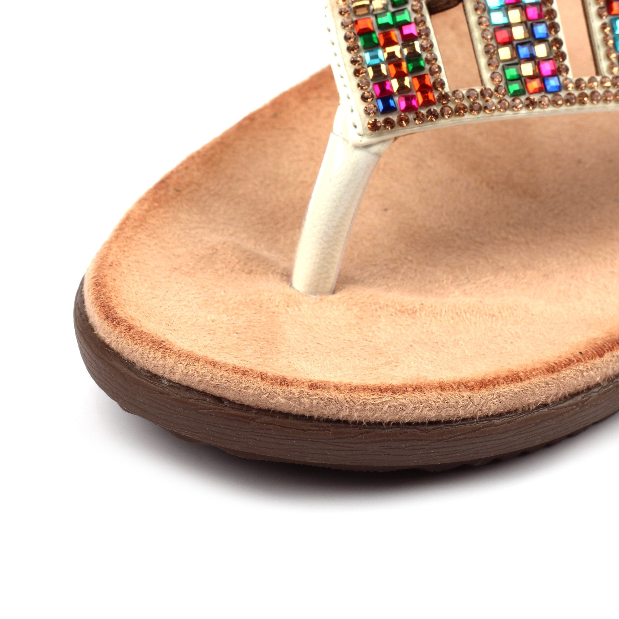 Abigail II White Sandal