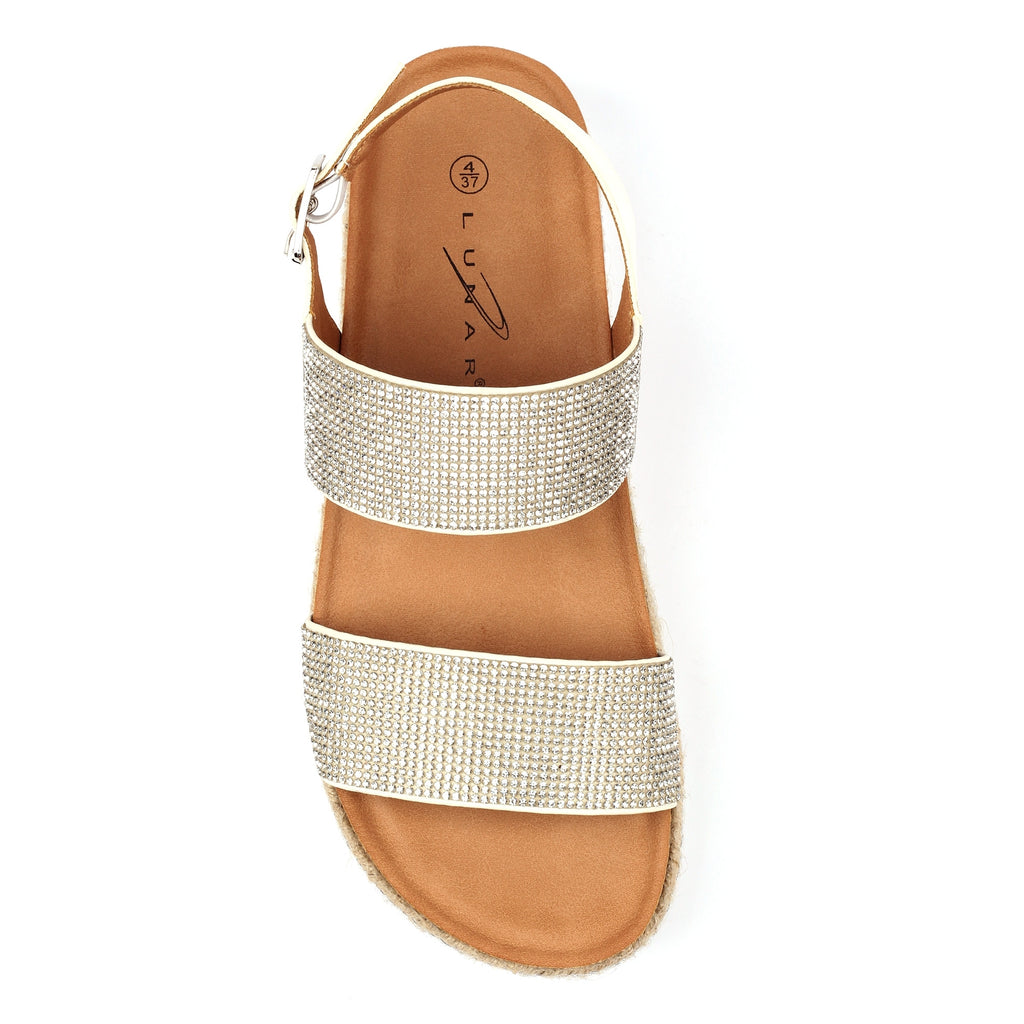 Emery Silver Sandal