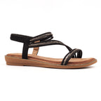 Aruba Black Sandal