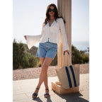 Kassie Navy Sandal