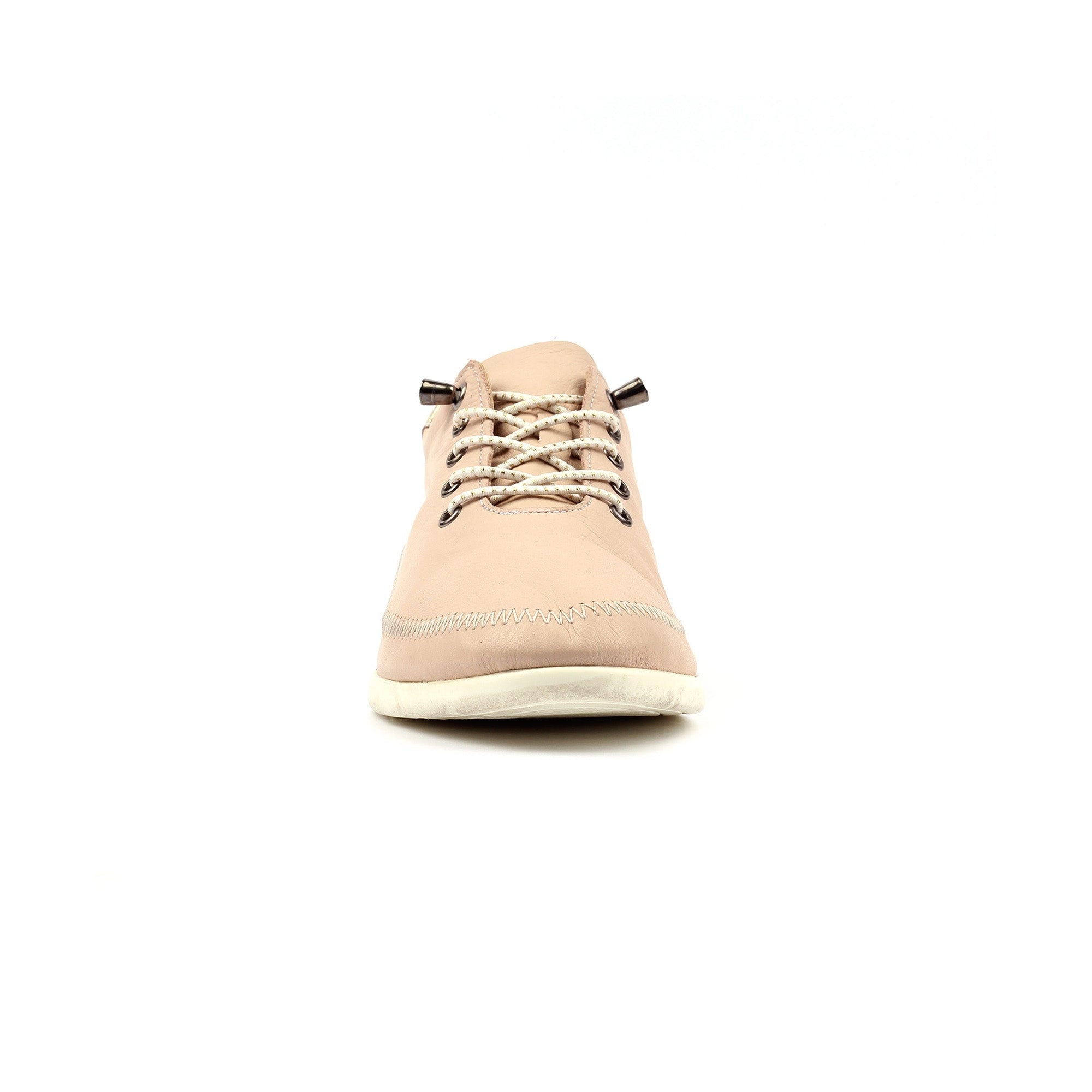 Penelopy Beige Leather Trainer