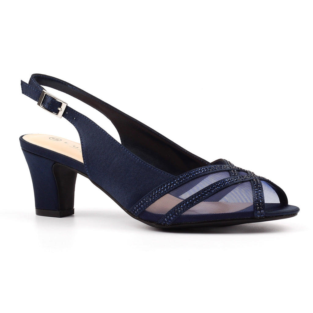 Priscilla Navy Shoe