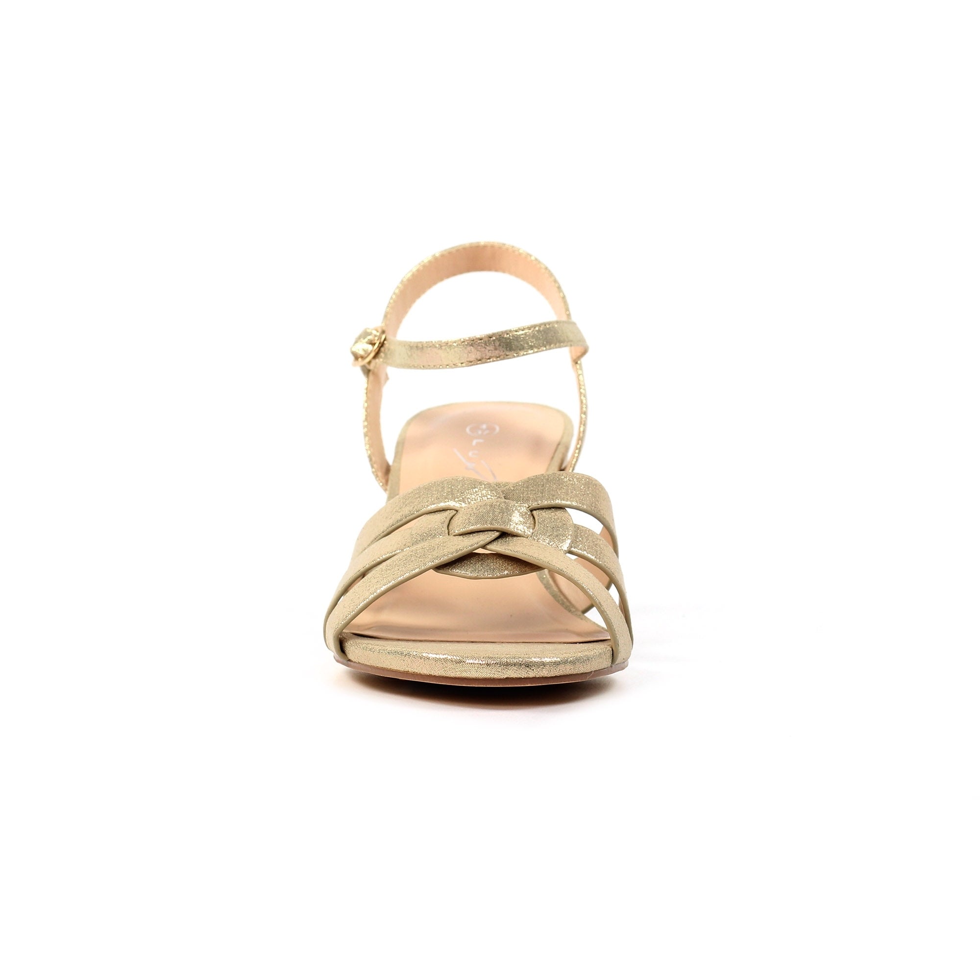 Utah Gold Block Heel Sandal