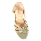Utah Gold Block Heel Sandal