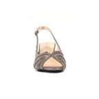 Nancy Pewter Wide Fit Shoe